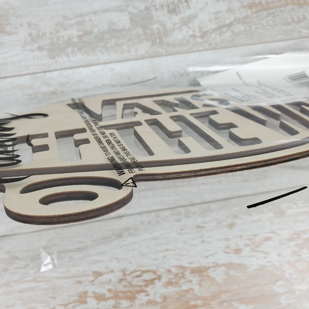 Vans Wood Sign - Picture 5 of 5